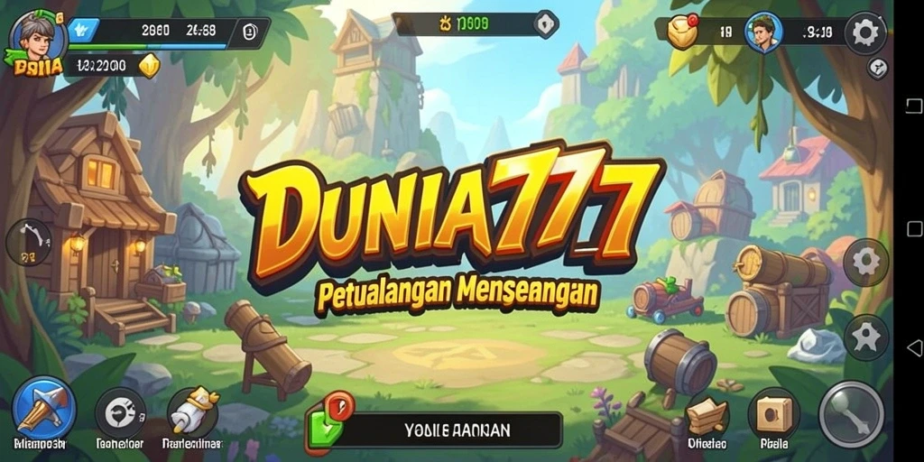 Screenshot DUNIA777 menampilkan gameplay yang menarik dan santai.