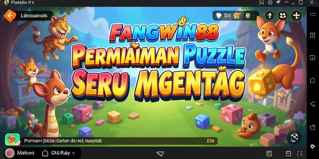 Screenshot utama FANGWIN88 menampilkan gameplay menantang dan menyenangkan dari permainan Puzzle.