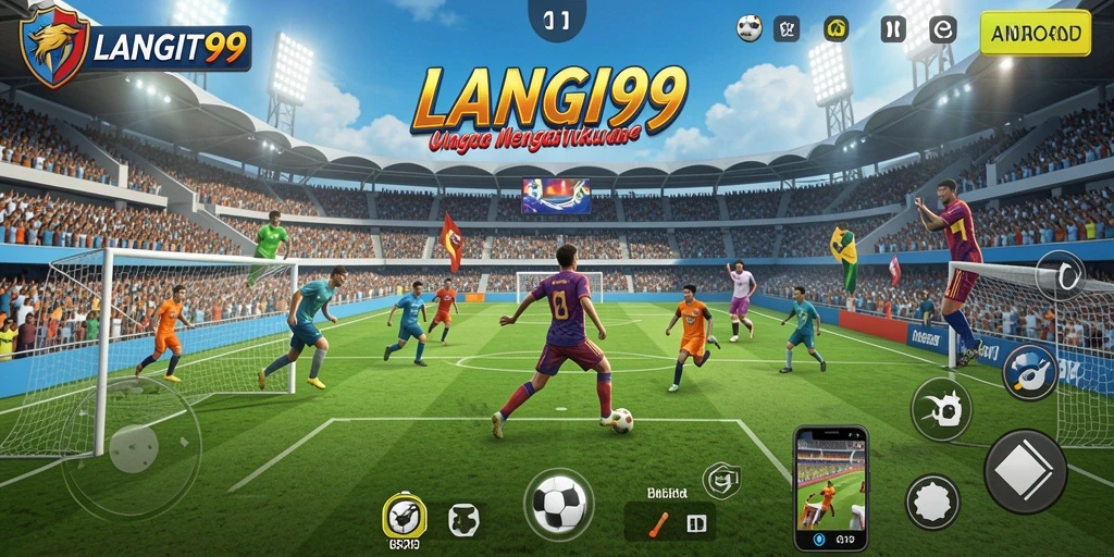 Tampilan permainan yang menawan dan penuh aksi dari LANGIT99.