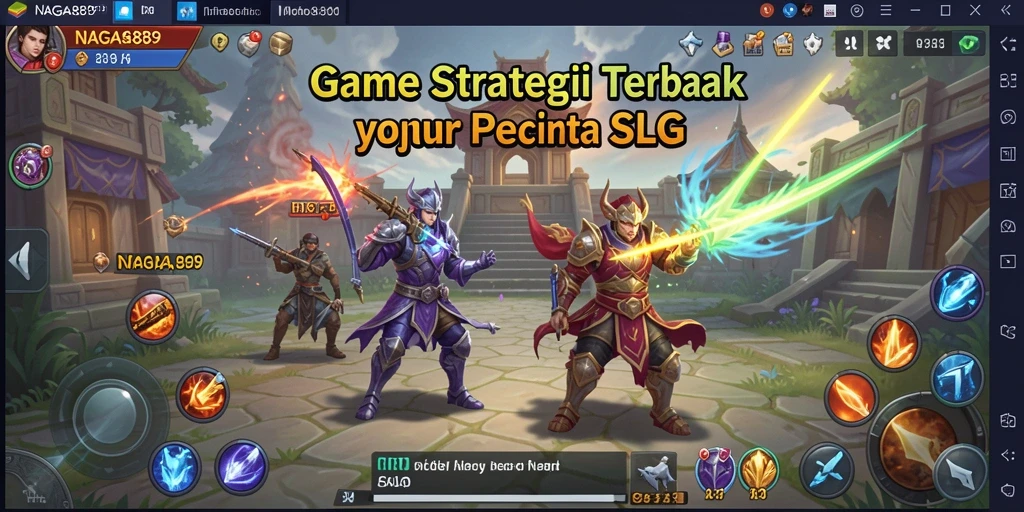 Tampilan gameplay epik dari NAGA889 yang menantang strategi Anda.
