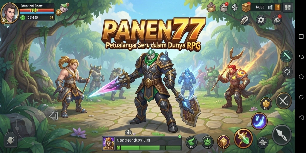 Gameplay seru di dunia fantasi PANEN77 dengan grafis menawan.