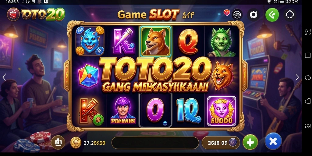 Screenshot gameplay TOTO20 menampilkan keseruan bermain Slot.