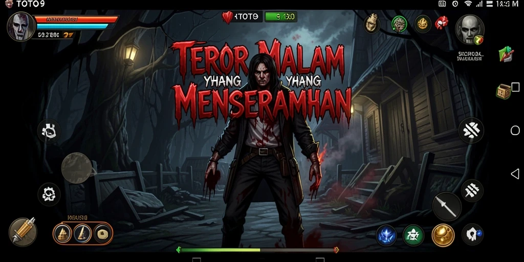 Gameplay menyeramkan di TOTO9 yang membuat jantung berdebar.