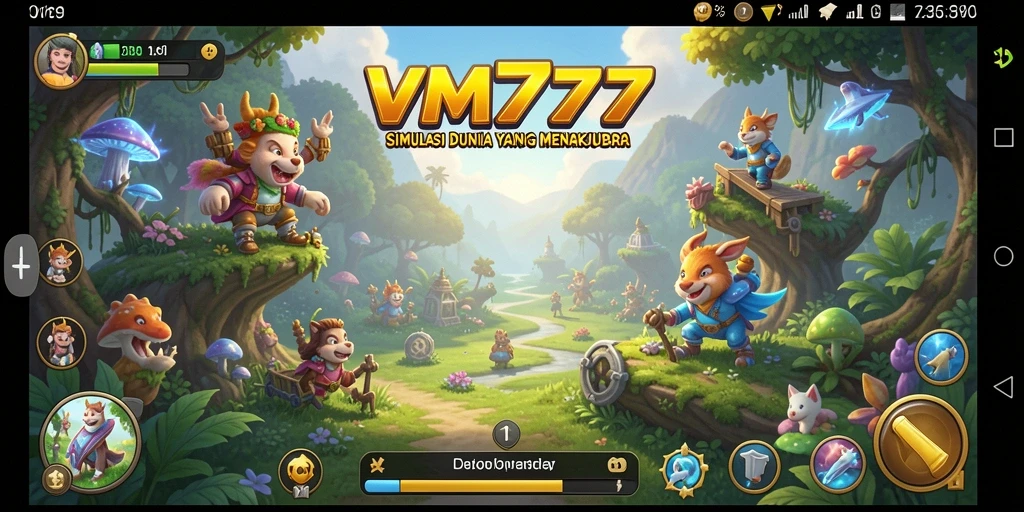 Tangkapan layar gameplay VM777 menunjukkan aksi dalam simulasi yang mengasyikkan.