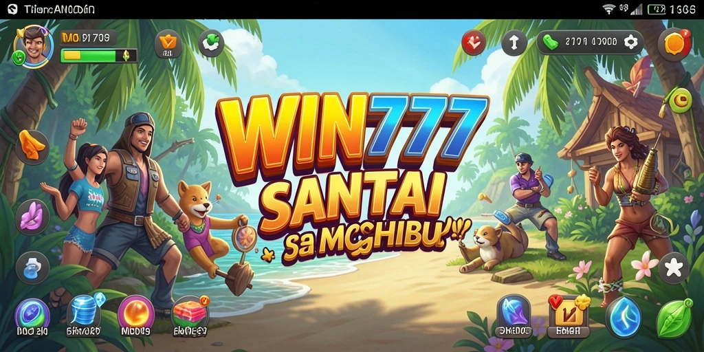 Tampilan gameplay seru dan menarik dari WIN777.